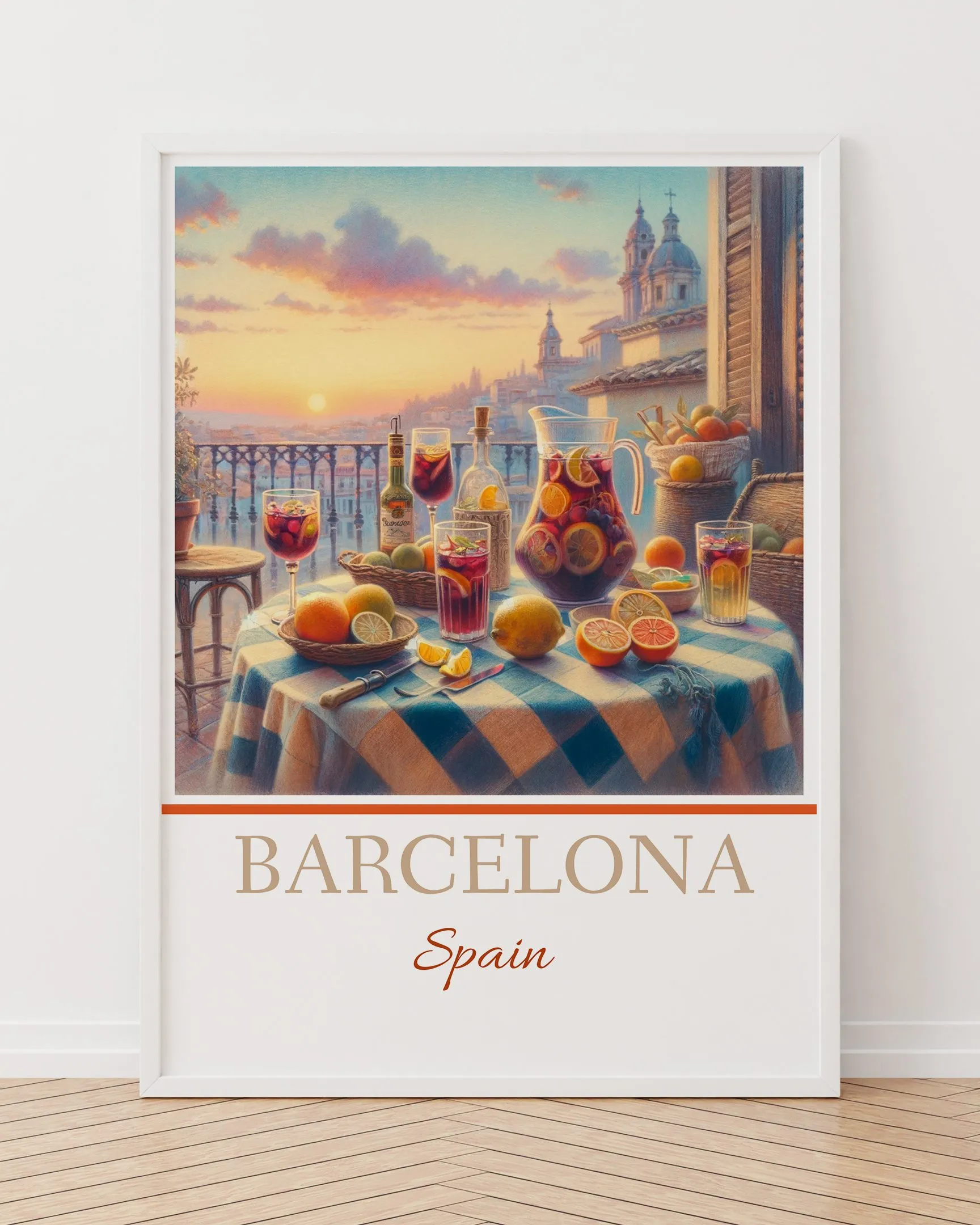 Barcelona - Çerçeveli Tablolar, Şehir Tabloları