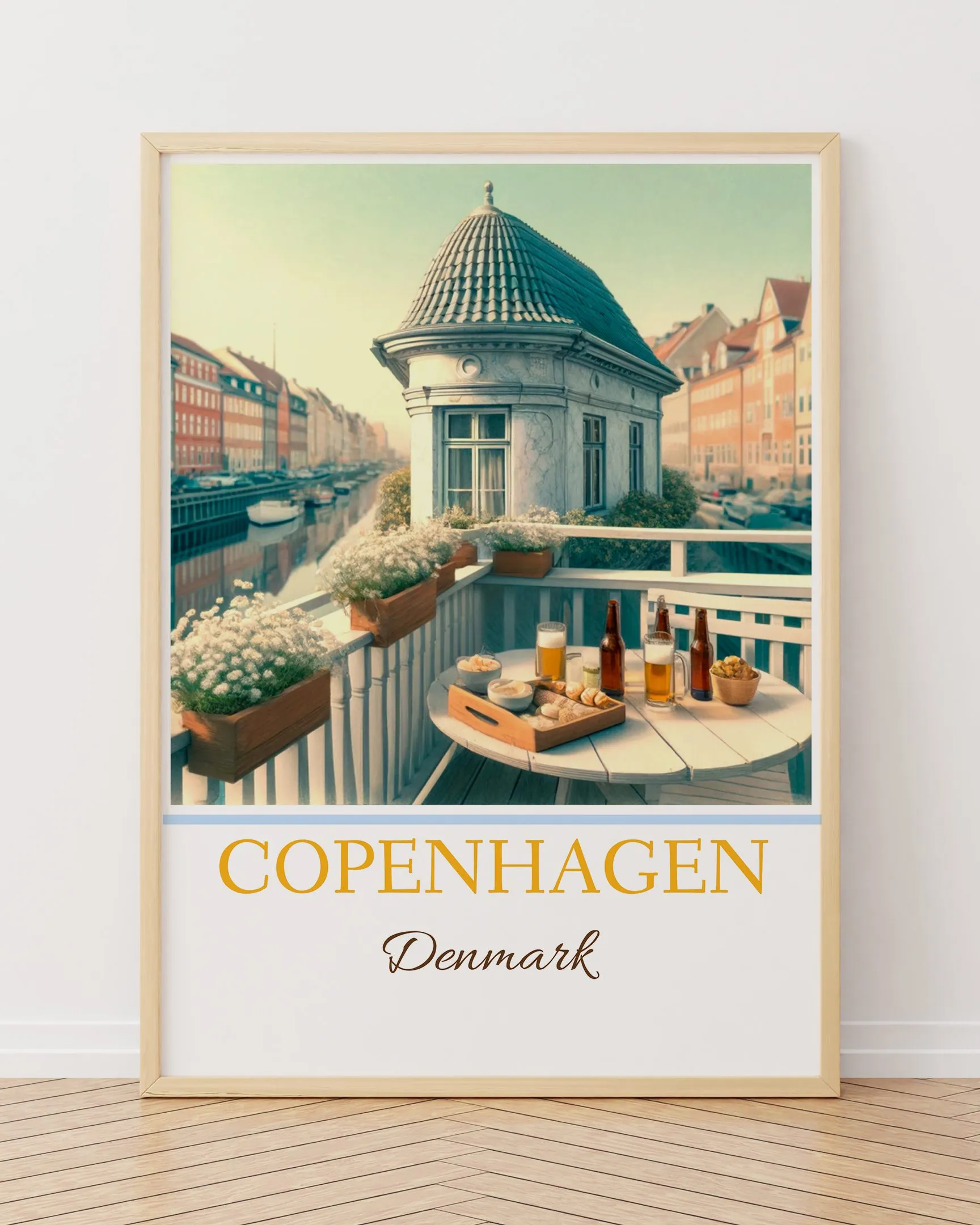 Copenhagen - Çerçeveli Tablolar, Şehir Tabloları