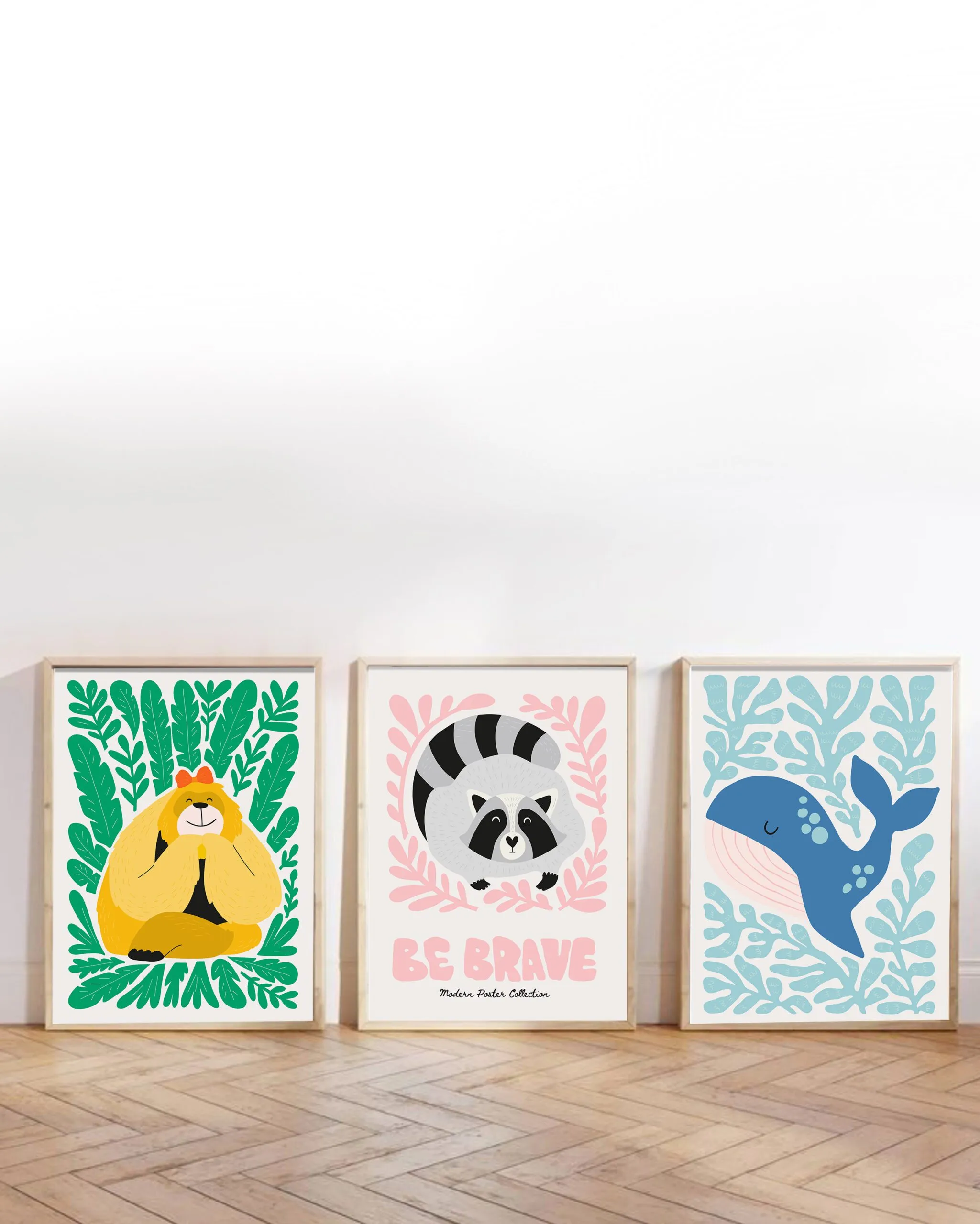 Kids Room Set.05 - Çerçeveli Tablolar, Çocuk Odası Tabloları
