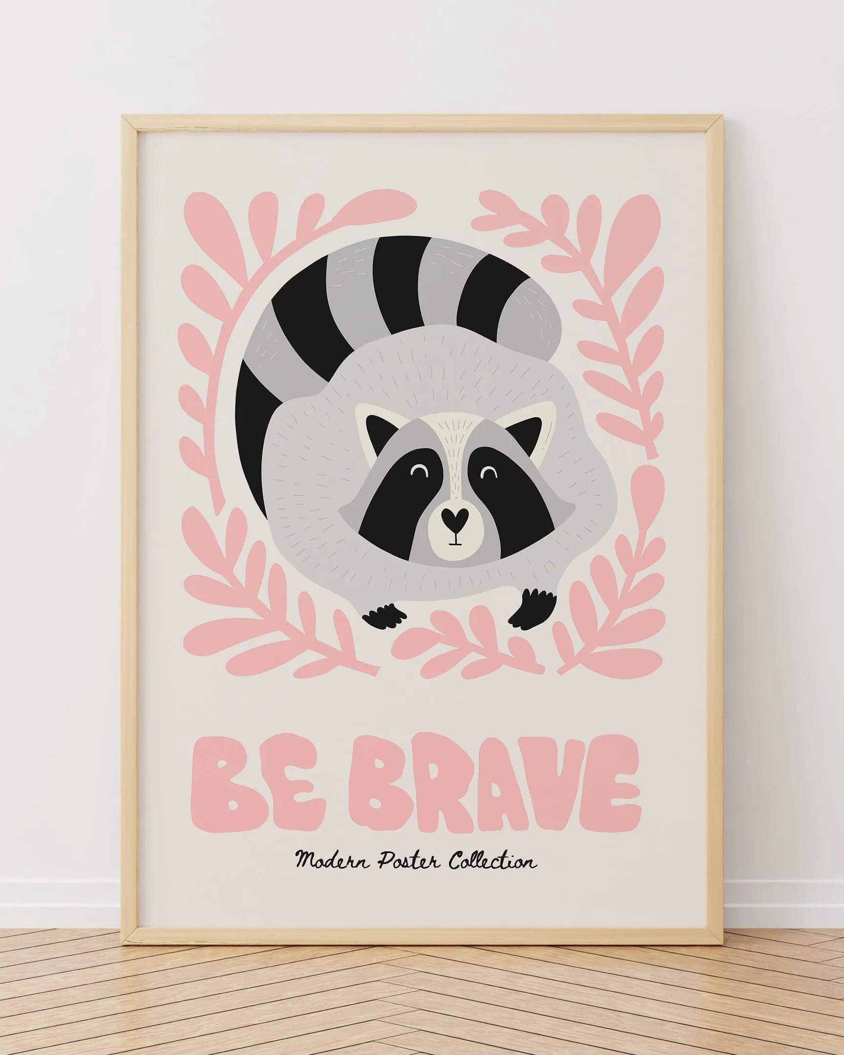 Pink.01 - Çerçeveli Tablolar, Çocuk Odası Tabloları, Çerçeve