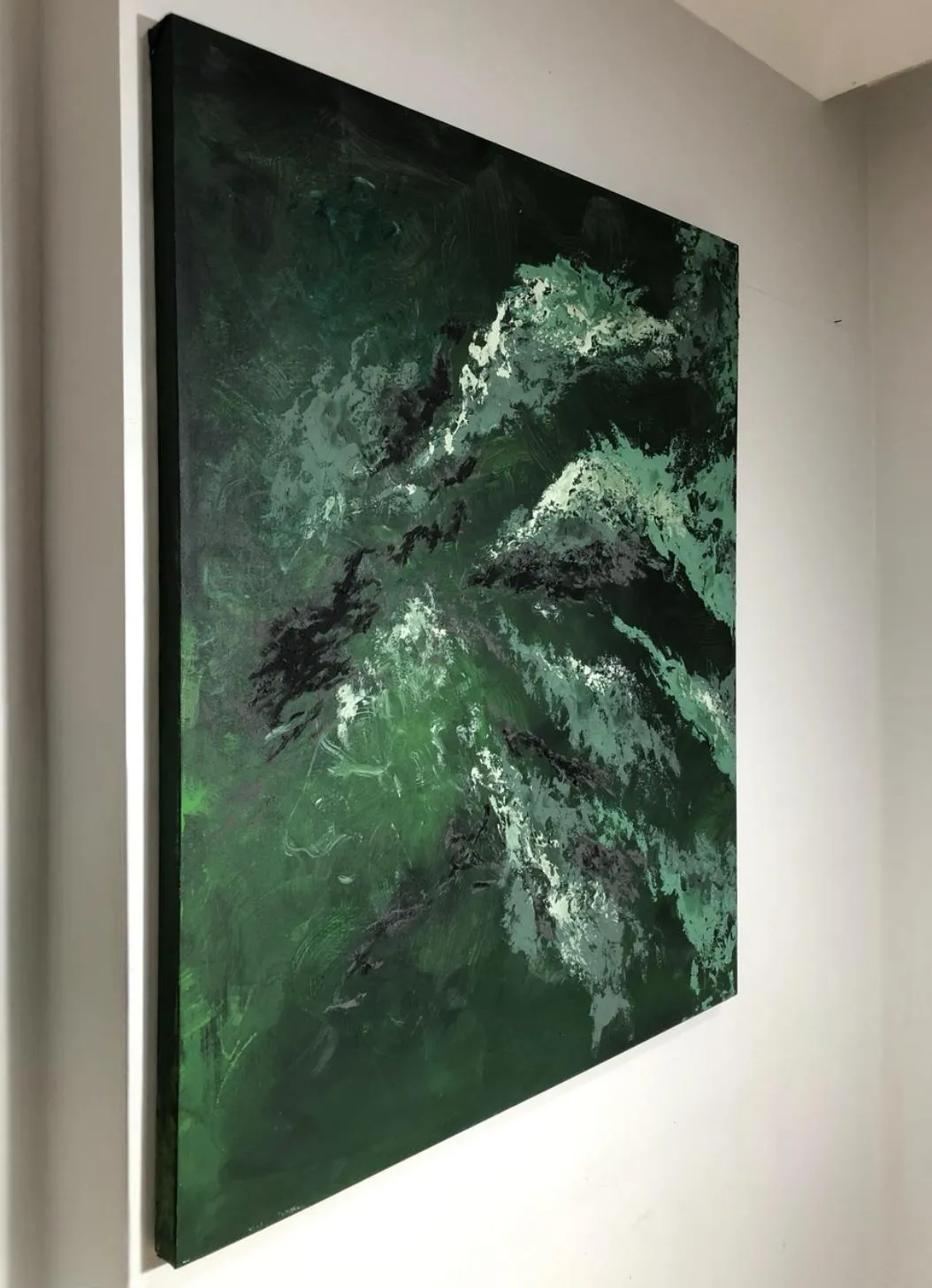 ''Silent Storm'' - Dokulu Tablolar